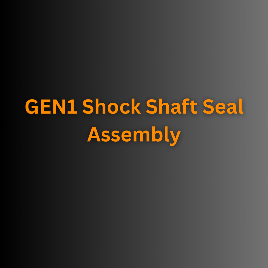 GMF4x4 GEN1 Shock Shaft Seal Assembly