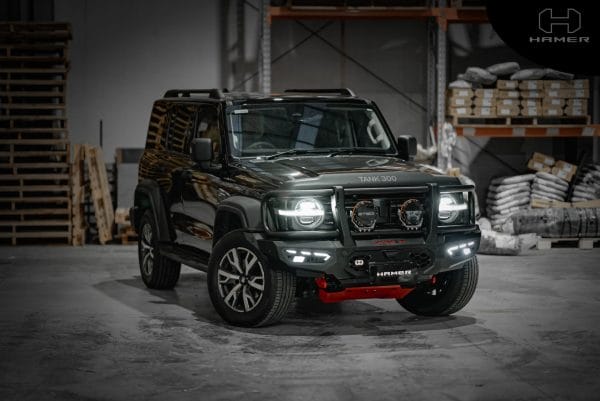 Hamer 4x4 Bull Bar Atlas Series Plus (incl. 3.5T Rated Recovery Points) For Gwm Tank 300 2023-Present