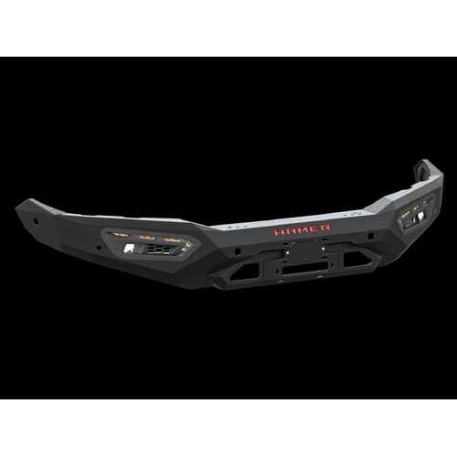 Hamer 4x4 Bull Bar Atlas Series (No Rated Recovery Points) Coming Soon For Toyota Landcruiser 70 Series 2012-2023