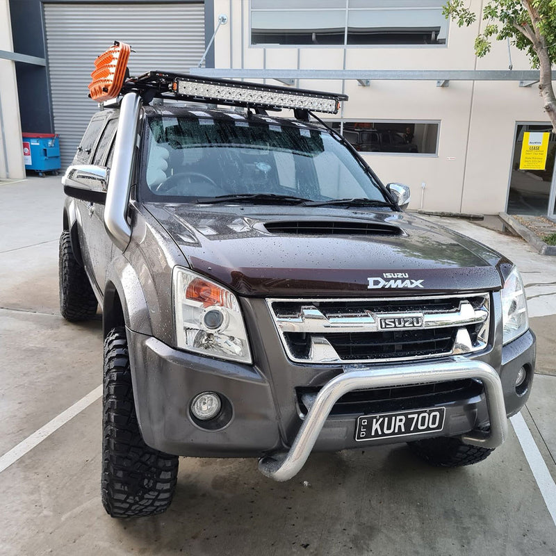 Holden Rodeo RA7 4JJ1 4" Stainless Steel Snorkel Kit (Short)