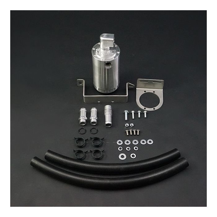 HPD CATCH CAN TO SUIT MITSUBISHI PAJERO NX + NS, NT, NW WITH SNORKEL