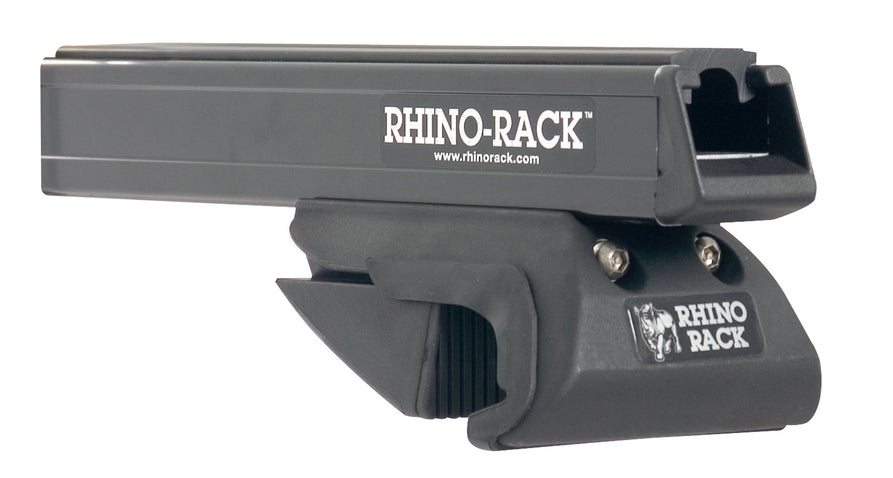 Rhino-Rack Heavy Duty CXB Black 2 Bar Roof Rack suitable for Pajero NS–NX 4×4