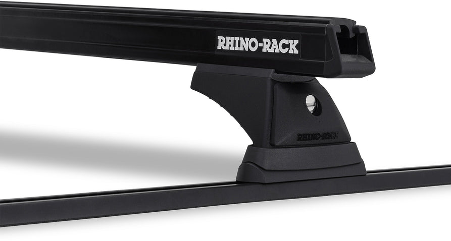 Rhino-Rack Heavy Duty RCH Trackmount Black 2 Bar Roof Rack