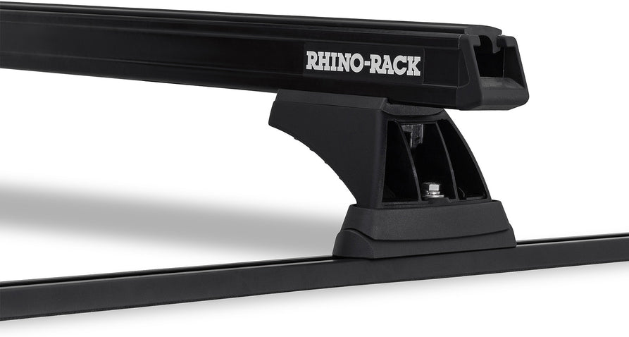 Rhino-Rack Heavy Duty RCH Trackmount Black 2 Bar Roof Rack