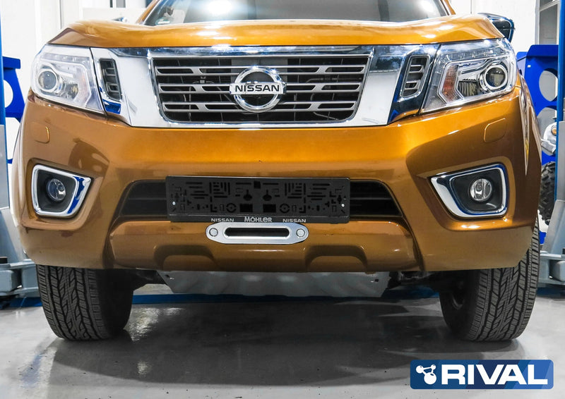 Hidden Winch Mount Suitable For Nissan Navara (2015-2021)