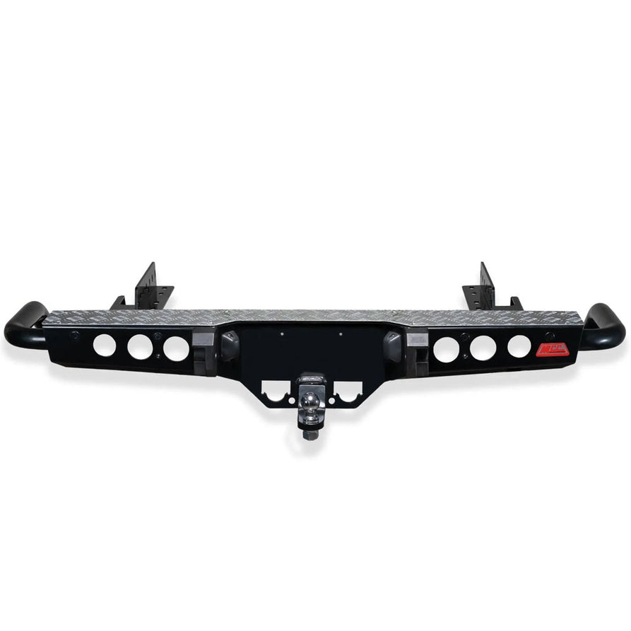 Hilux GGN25R 2005-2015 022-03 Jack Rear Bar with Chrome Step Plate Package – SKU MCC-01002-203SP