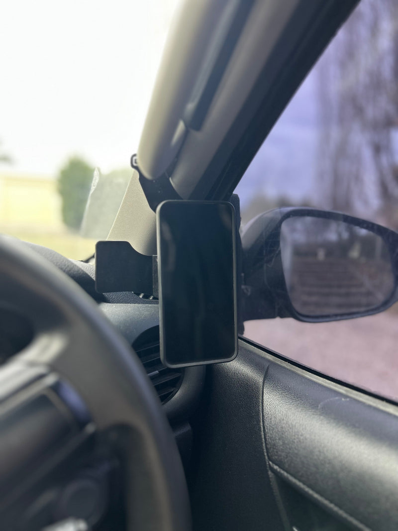 GMF4x4 Toyota Hilux N80 2015+ Phone & UHF Hand Piece Holder 4009-PH-D