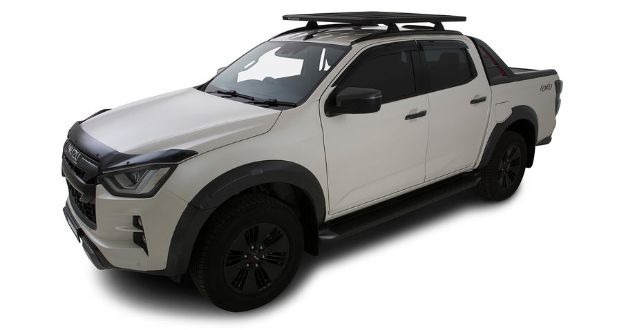 Rhino-Rack Pioneer 5 Platform (1328mm x 1236mm) with RCL Legs – Suitable for Isuzu D-Max Gen3 X-Terrain (Flush Rails)