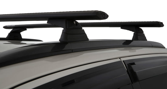 Rhino-Rack Vortex RCL Black 2 Bar Roof Rack System with Locking Legs ...