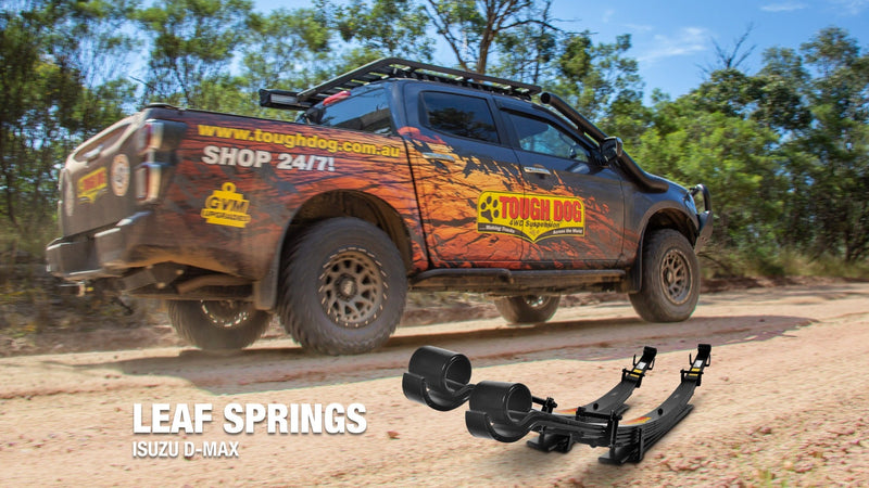 Tough Dog Rear Leaf Springs Isuzu Dmax 7/2020+ (Pair)