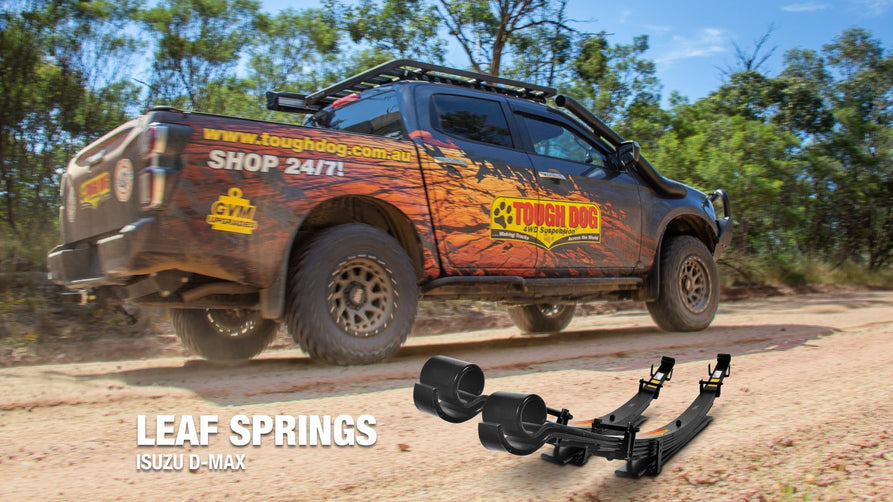 Tough Dog Rear Leaf Springs Isuzu Dmax 7/2020+ (Pair)