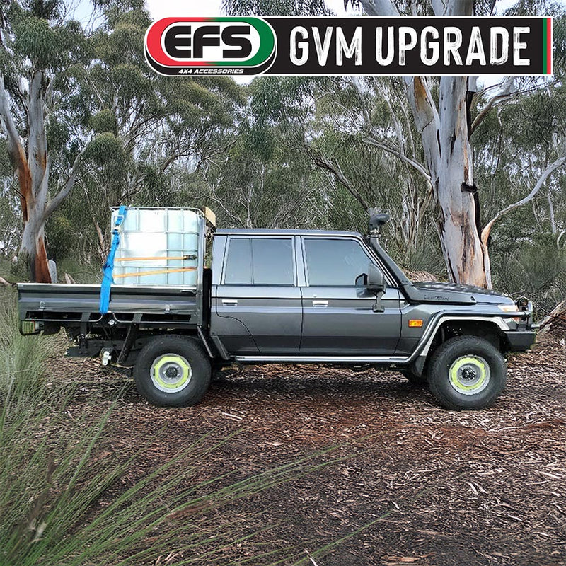 EFS 3950kg GVM Upgrade - Suits Toyota Landcruiser 79 Series (Single & Dual Cab, 09/2022+)