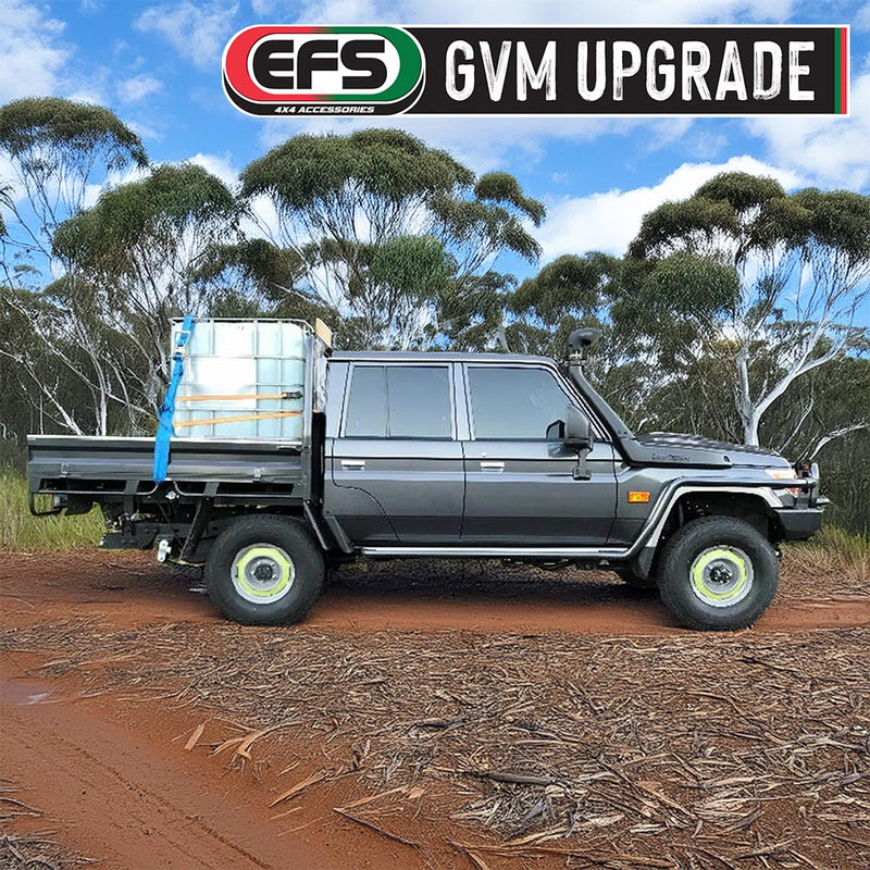 EFS 4200kg GVM Upgrade - Suits Toyota Landcruiser 79 Series (Single & Dual Cab, 09/2022+)