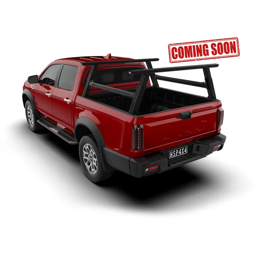HSP Load Rack Pro Ladder Rack Suits JAC T9 2025+ Dual Cab Tub – Full Set (Front & Rear Legs + Joiner Bar) 1510-LR2-S