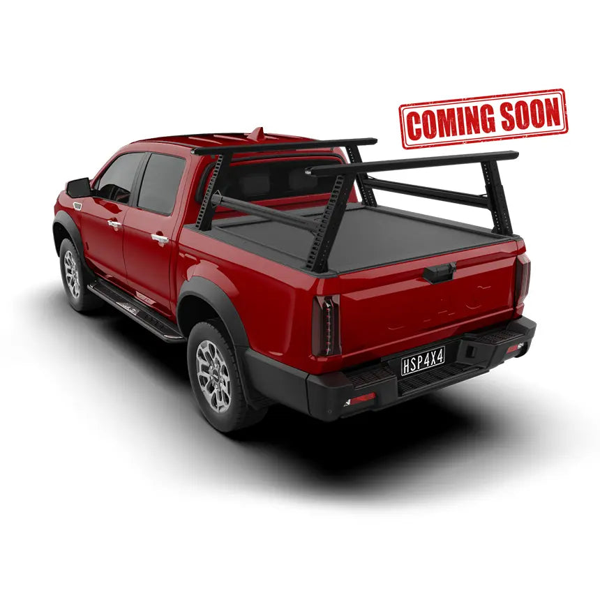 HSP Load Rack Pro Ladder Rack Suits JAC T9 2025+ Dual Cab Roll R Cover S3.5 – Full Set (Front & Rear Legs + Joiner Bar) 1510-LR2-S-RC