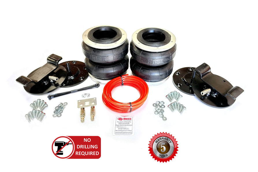 Airbag Suspension Kit for Ford Ranger Next-Gen PY (PX4) 2022+ | BOSS Air Suspension