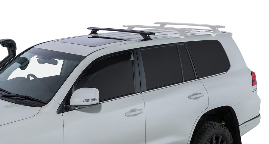 Rhino-Rack Vortex RCH Black 1 Bar Roof Rack (Front) for LandCruiser 200 Series