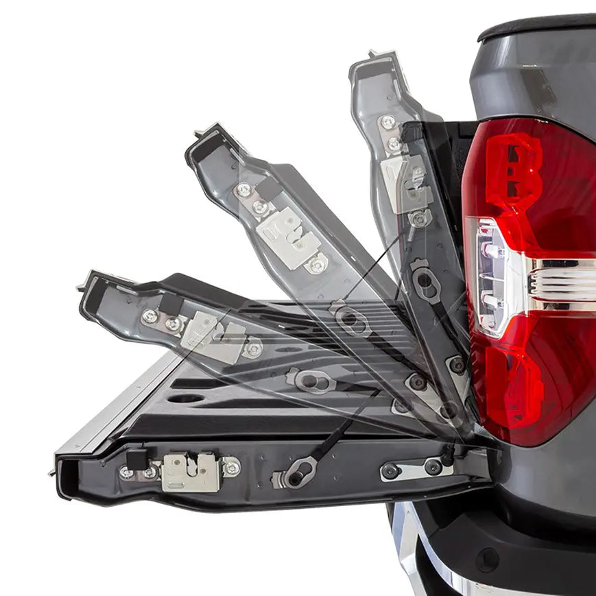 HSP Tail Assist suits LDV T60 Dual Cab 2018–2021 & Mega Tub 2019–2022 – Twin Strut Weight Reduction + Dampener – LD12