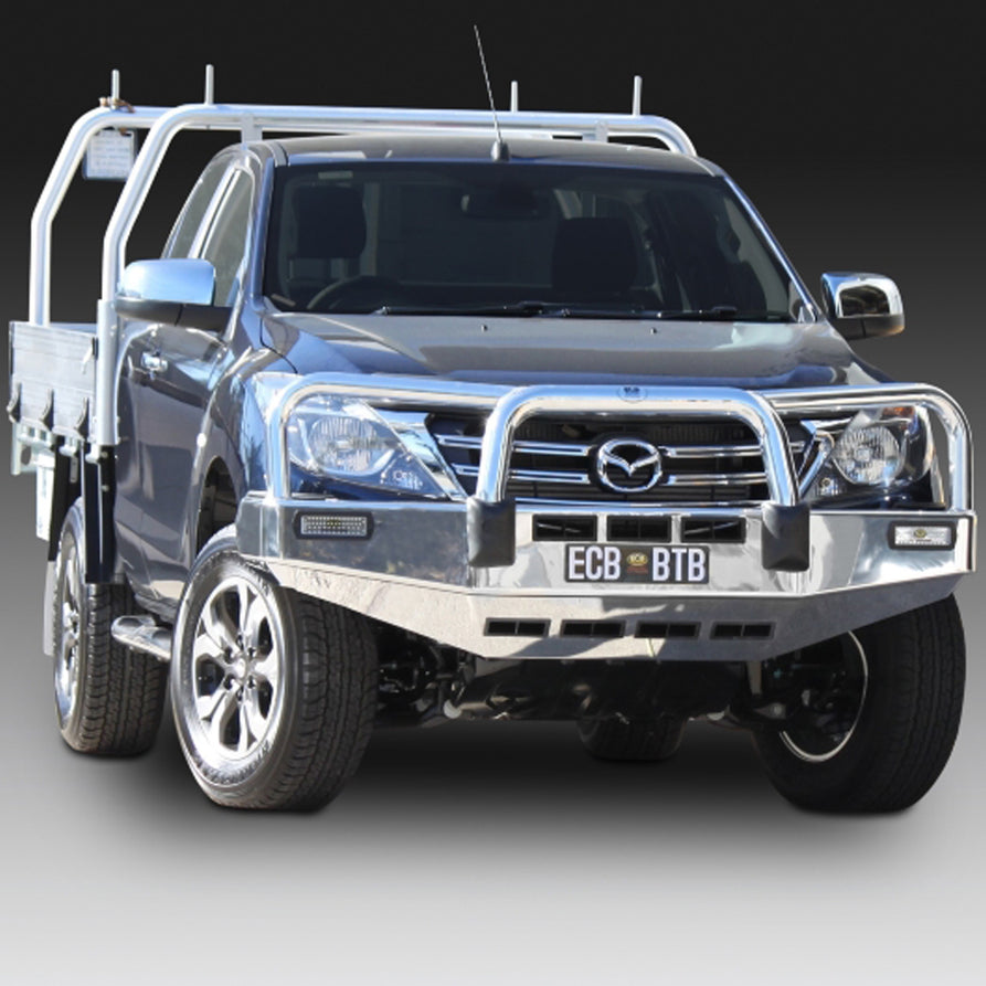 SUITABLE FOR MAZDA BT-50 Winch Bullbar with Bumper Lights (05/18 to 06/20)