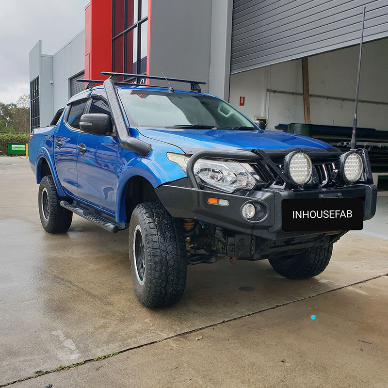 Mitsubishi Triton MQ 4" Stainless Steel Snorkel Kit