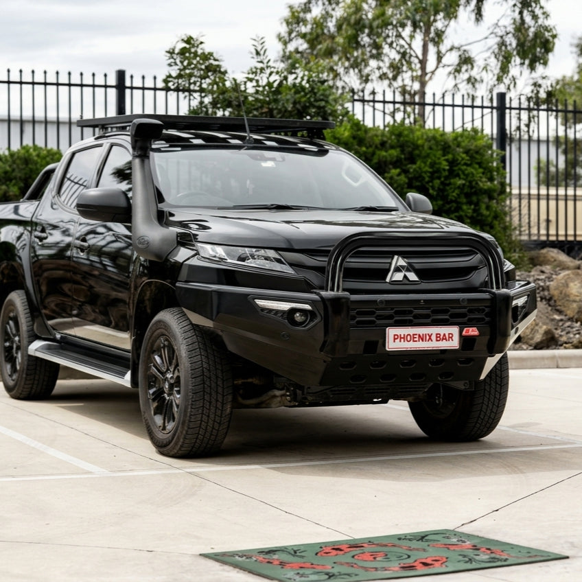 Triton MR 2019-Present 808-01 Phoenix Bull Bar Single Black Loop Package