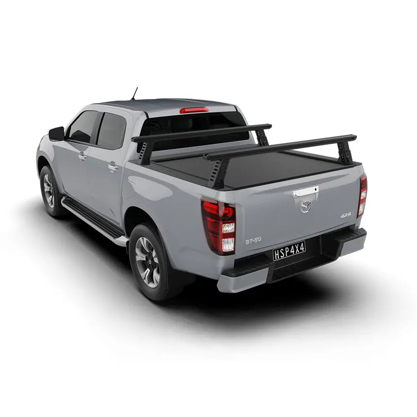 HSP Load Rack JNR Tub Rack suits Mazda BT-50 TF 2020+ Fits Dual Cab Roll R Cover – Full Set (Front & Rear Legs) – 1910-LJ1-RC