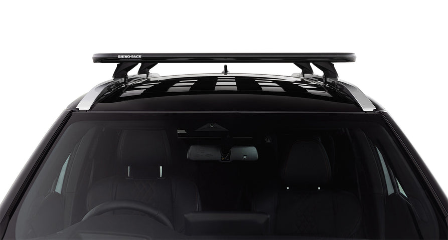Rhino-Rack Pioneer 6 Flatpack Platform (1300mm x 1240mm) with RX200-4 Legs for Mitsubishi Triton GSR Gen6 and Outlander Gen4