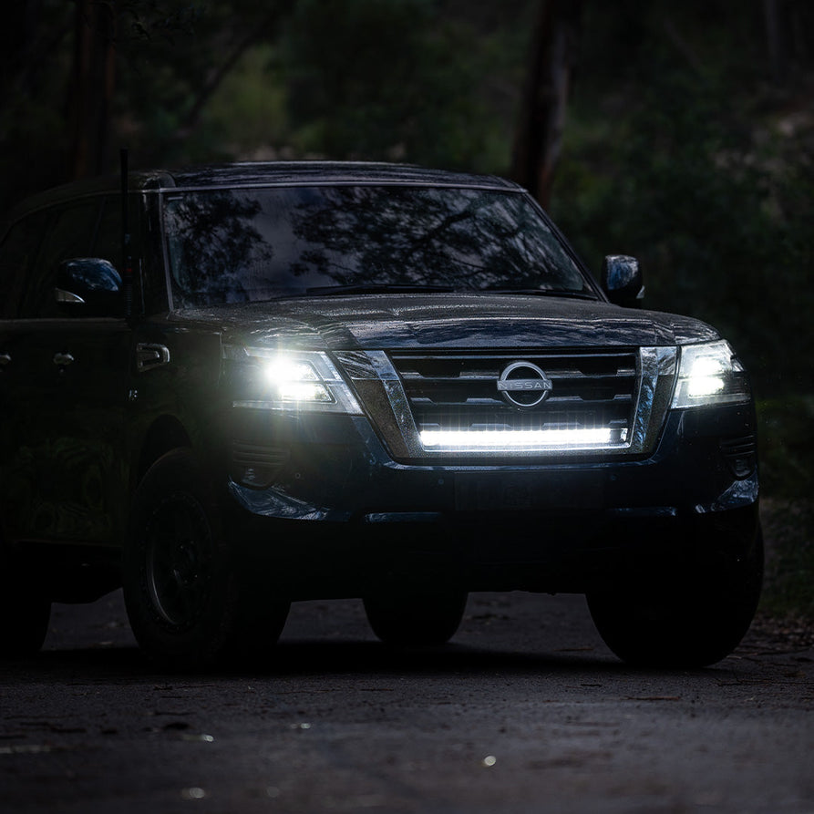Bushranger Night Hawk Behind Grille Light Kit – Nissan Patrol Y62 4×4