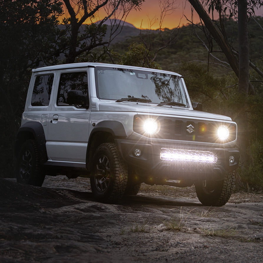 Bushranger Suzuki Jimny (JB74 + JC74) Behind Grille Light Kit | Night Hawk