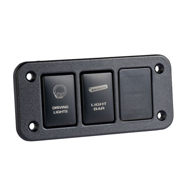 Bushranger Switch Panel Universal 3X Switches