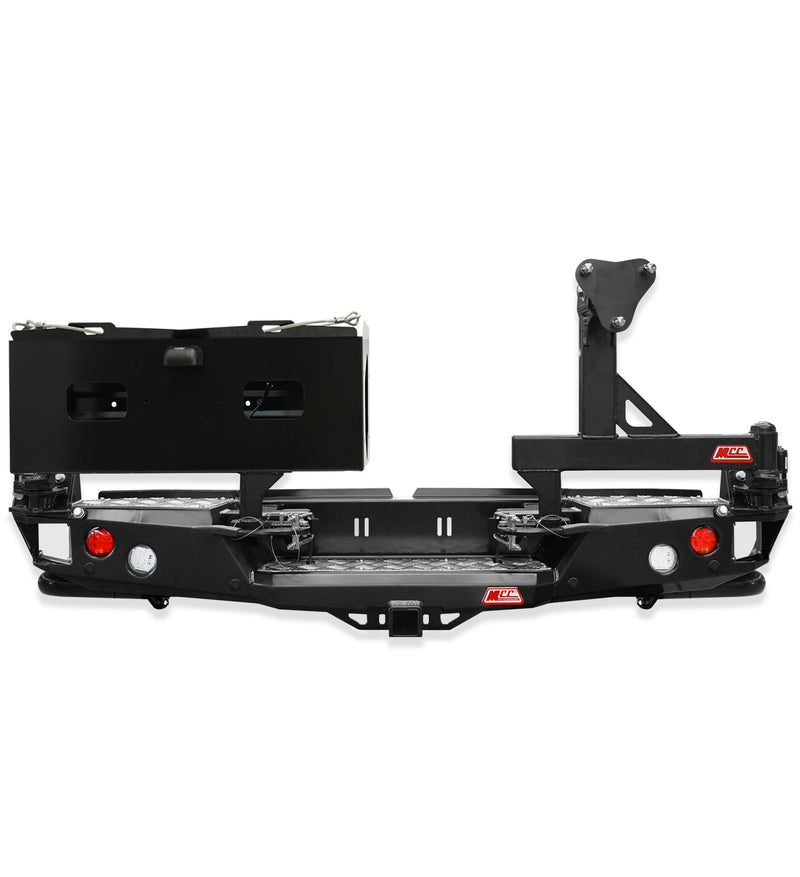 Hilux 2026-On (9th Gen) 022-02 Rear Wheel Carrier Double Jerry Can Holder Package