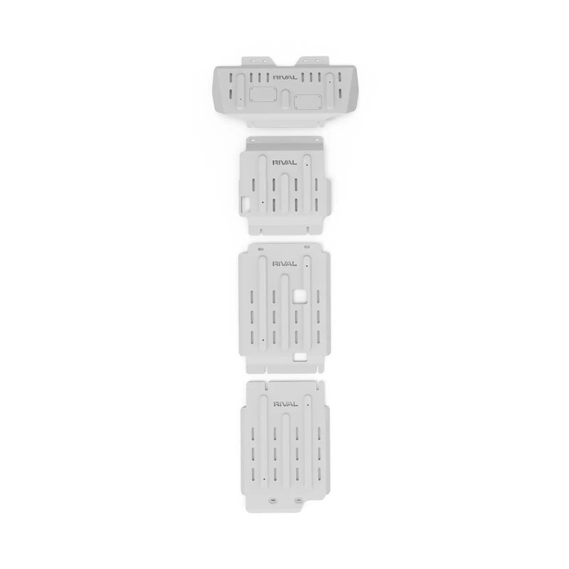 Aluminium Bash Plate Set (Radiator, Engine, Transmission, Transfer Case) Suitable For Nissan Patrol Y62 (2010-On)