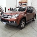 Clearview Towing Mirrors for an Isuzu MU-X