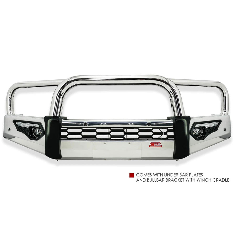 Prado 150 prefacelift 2009-2017 808-02A Alloy Phoenix Bull Bar A-Frame Package – SKU MCC-01011-802AW