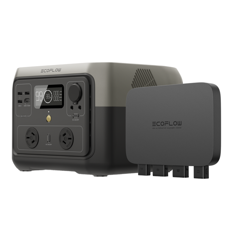 EcoFlow RIVER 2 Max + 500W Alternator Charger