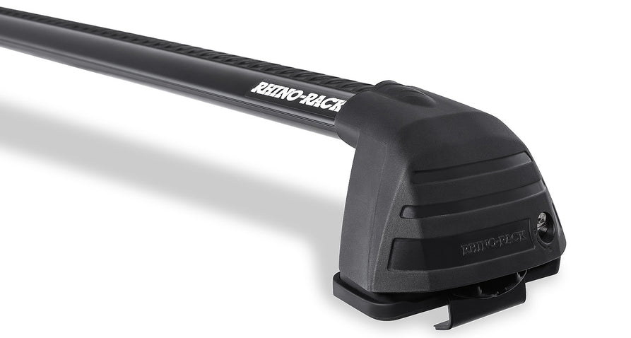 Rhino-Rack Vortex ROC25 Flush Black 2 Bar Roof Rack for Holden Jackaroo LWB 4×4
