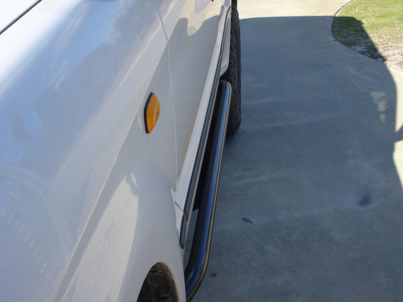 XROX Rock Slider Steps (Pair) Suitable For Toyota Prado 90 series