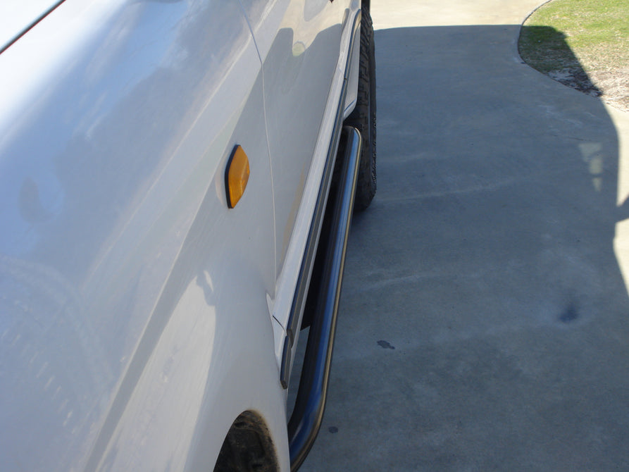 XROX Rock Slider Steps (Pair) Suitable For Toyota Prado 90 series