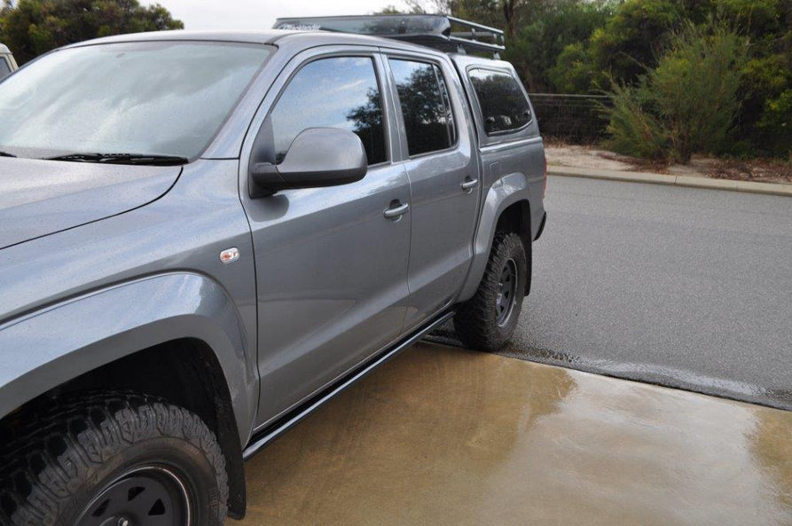 XROX Rock Slider Steps (Pair) Suitable For Volkswagen Amarok V6 3.0DT 2016+