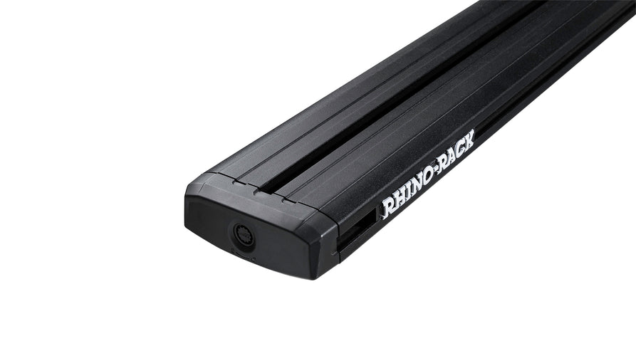 Rhino-Rack Reconn Deck RX300H Black 3 Bar Roof Rack for Toyota Prado 120 Series 4×4