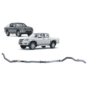 Redback Extreme Duty Exhaust Suitable For Ford Ranger (01/2006 - 08/2011), Suitable For Mazda BT-50 (11/2006 - 10/2011)