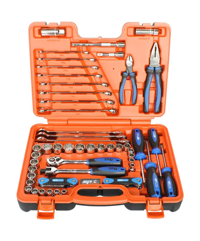 Tool Kit in X-Case - 3/8"Dr - 65pc - Metric/SAE