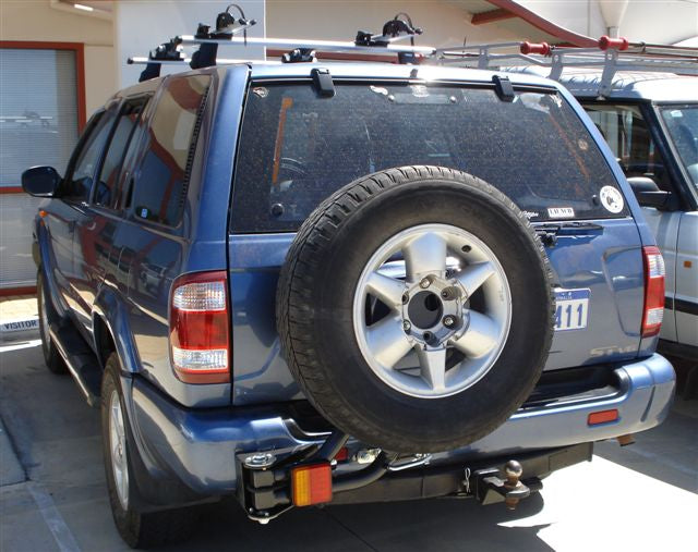 Single Wheel Carrier (Left Hand Side) Suitable For Nissan Pathfinder R50 1995-2005