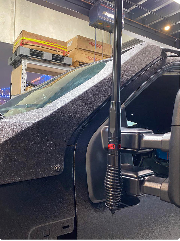 GMF4x4 Vogue Industries Ford F250 UHF Aerial Bracket for mirror