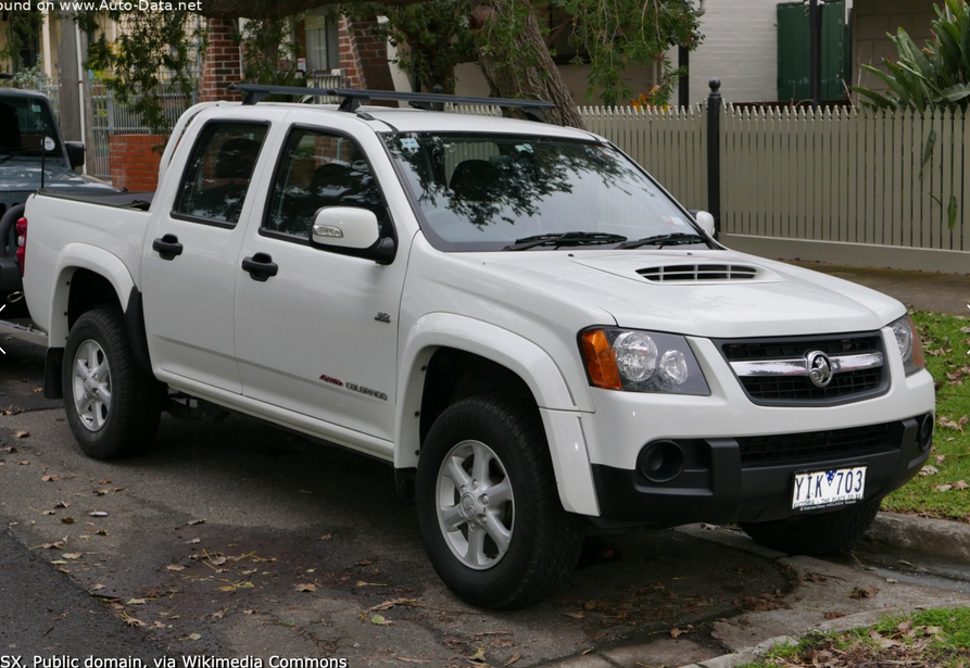 GMF4x4 Holden Colorado 2007-2011 Bonnet LED Light Bracket 235-LB
