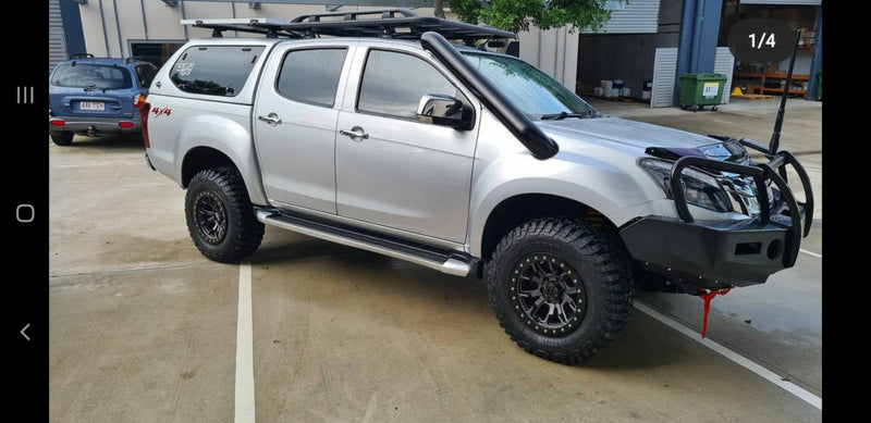 Isuzu DMAX/MUX 2012-2020 5" Stainless Steel Snorkel Kit (SHORT)