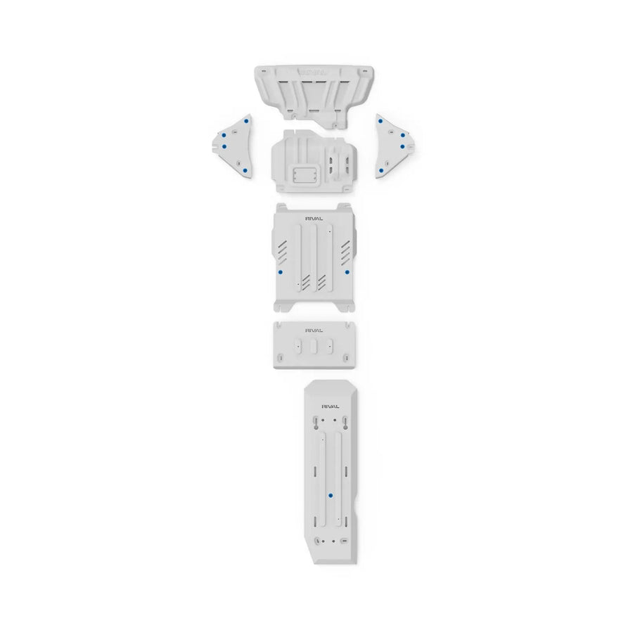 Aluminium Bash Plate Set of 6 Suitable For Ford Ranger Next Gen / Everest Next Gen (2022-On) / Volkswagen Amarok