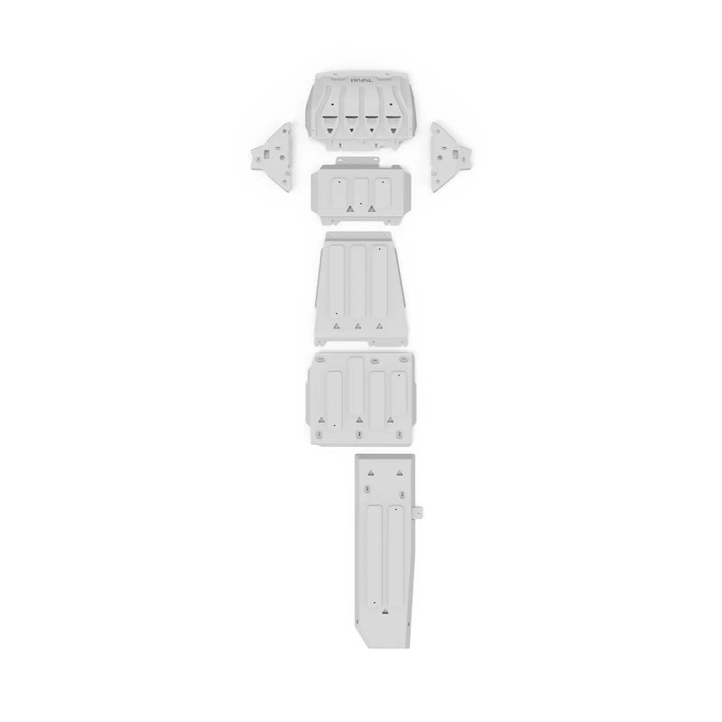 Aluminium Bash Plate Set of 6 Suitable For Ford Ranger PX1/PX2/PX3 (2012-2022)
