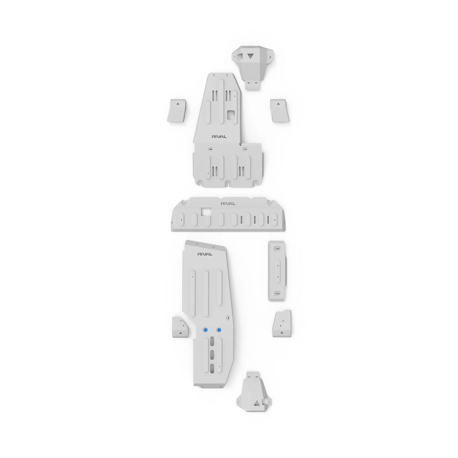 Aluminium Bash Plate Set of 6 Suitable For Ineos Grenadier / Quartermaster (2023-On)