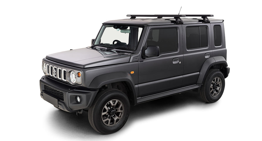 Rhino-Rack Reconn-Deck RL110 Black 2 Bar Roof Rack – Suitable for Suzuki Jimny XL 4×4